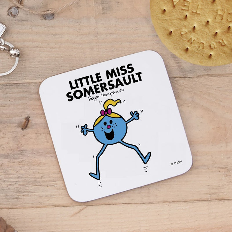 Little Miss Somersault Cork Coaster (Lifestyle)