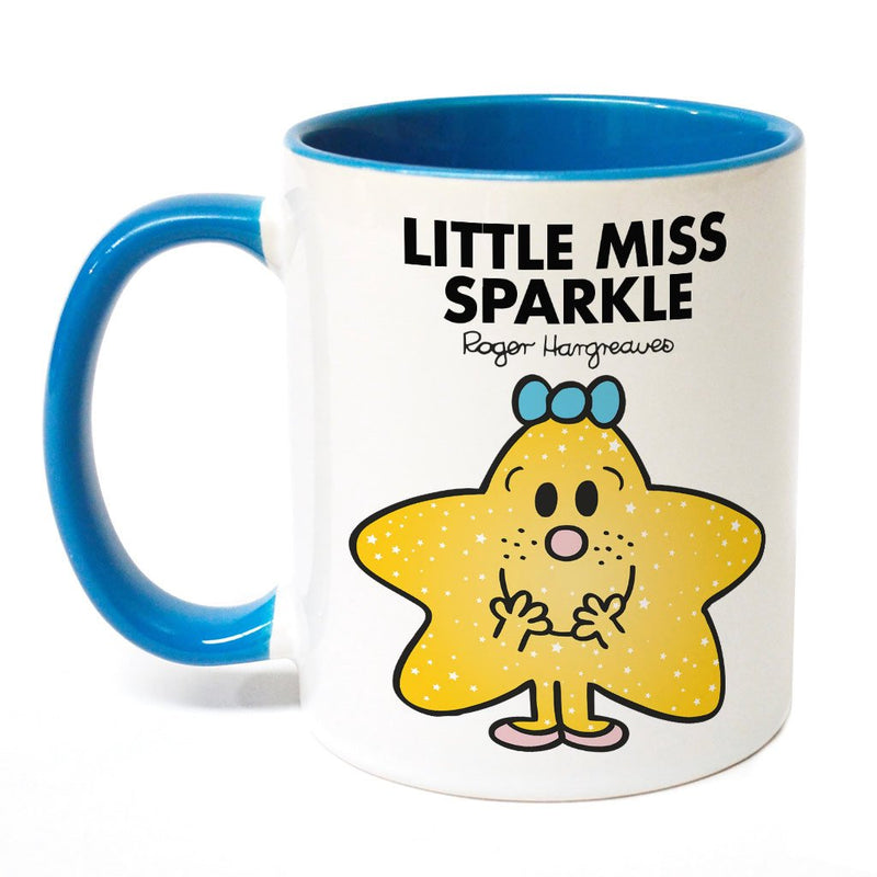 Little Miss Sparkle Large Porcelain Colour Handle Mug