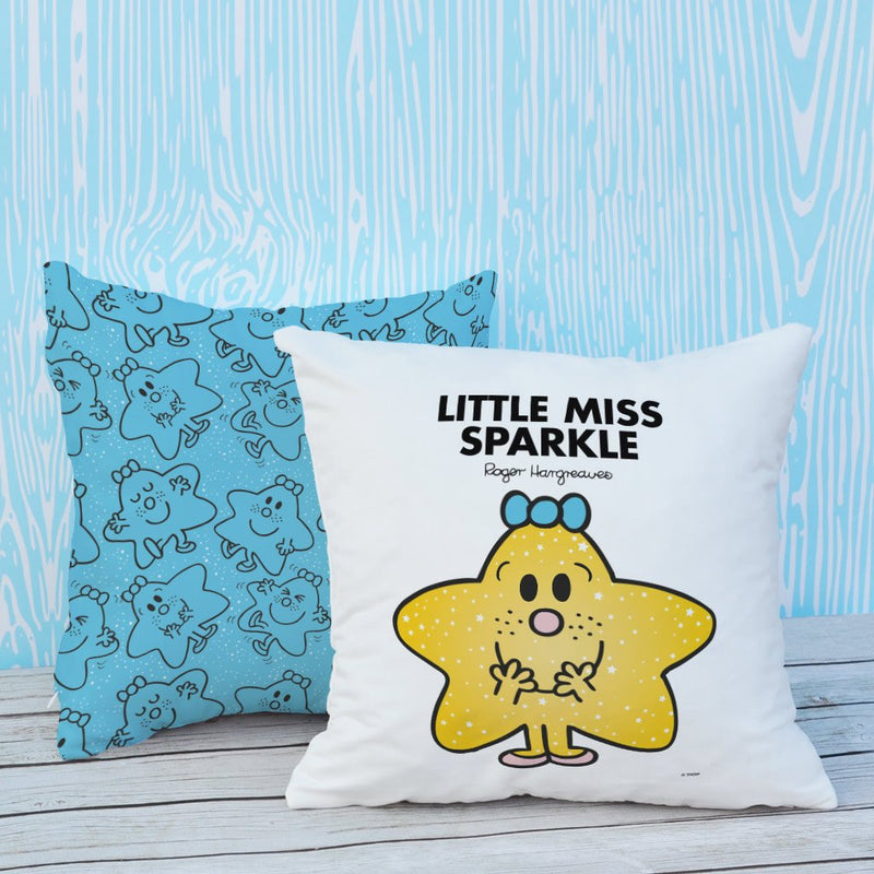 Little Miss Sparkle Micro Fibre Cushion (Lifestyle)