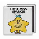 Little Miss Sparkle Square Magnet