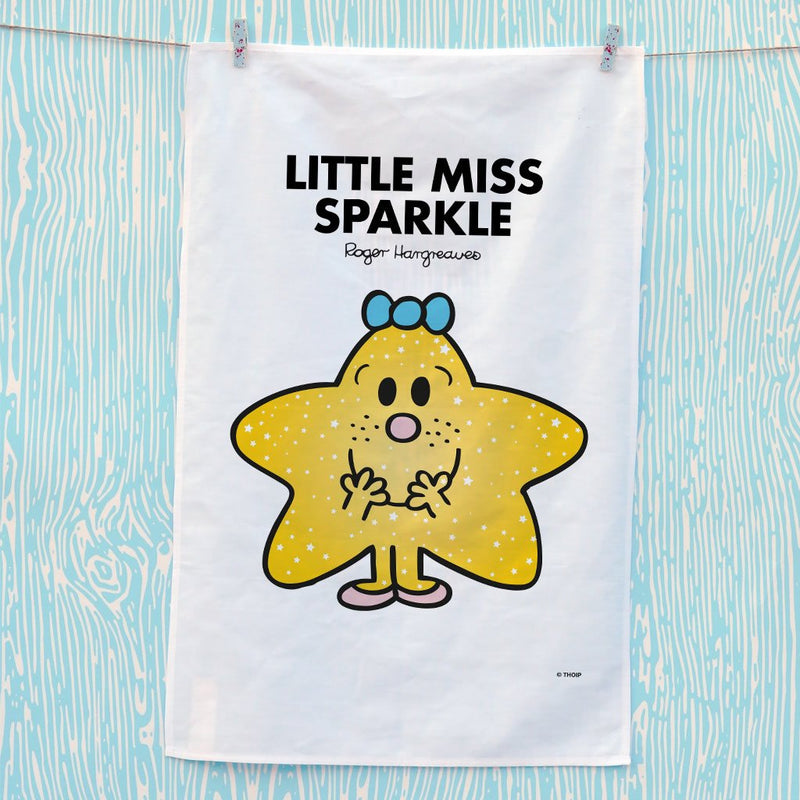 Little Miss Sparkle Tea Towel (Lifestyle)