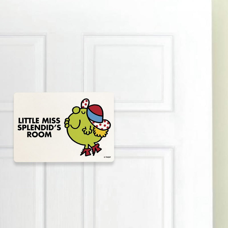 Little Miss Splendid Door Plaque (Lifestyle)