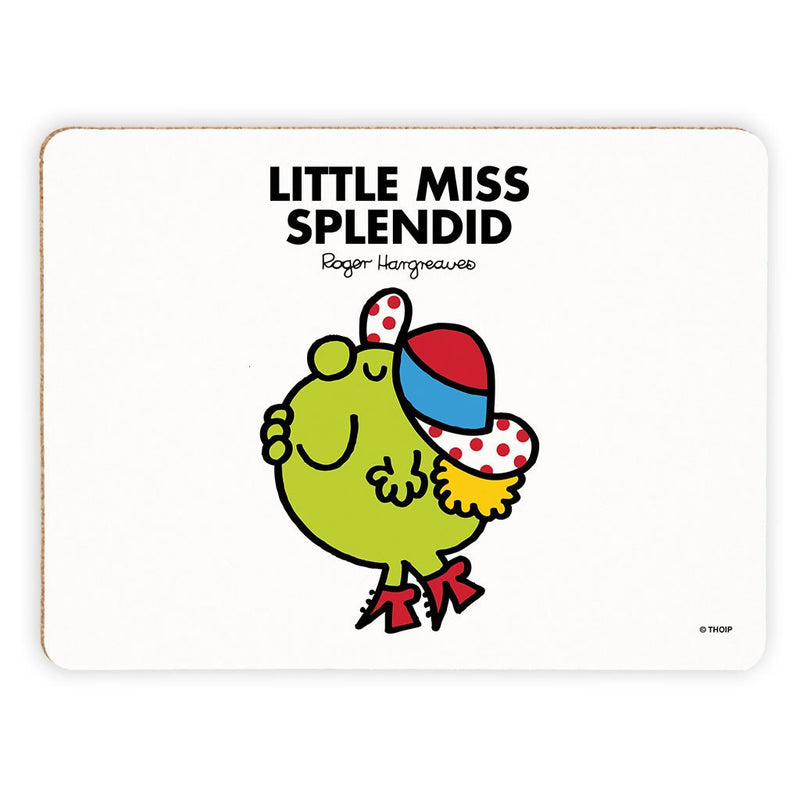 Little Miss Splendid Cork Placemat