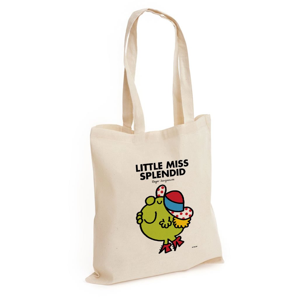 Personalised Little Miss Splendid Long Handled Tote Bag