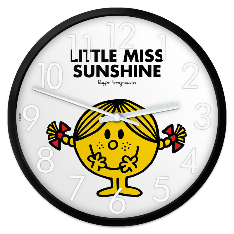 Little Miss Sunshine Personalised Clock