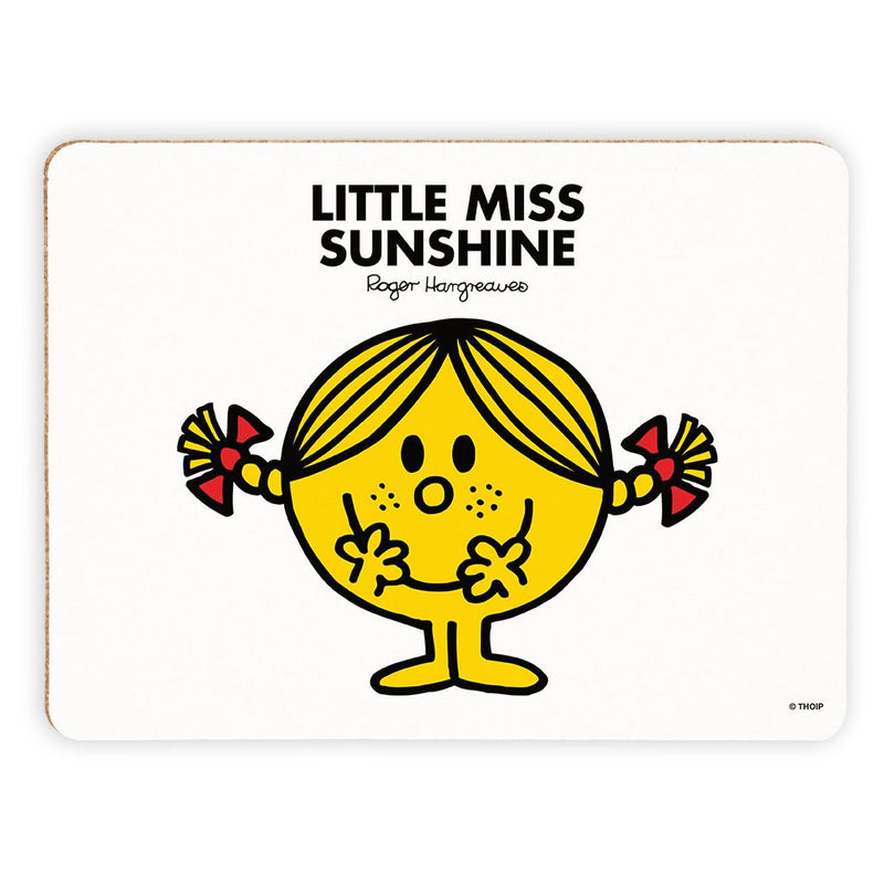 Little Miss Sunshine Cork Placemat