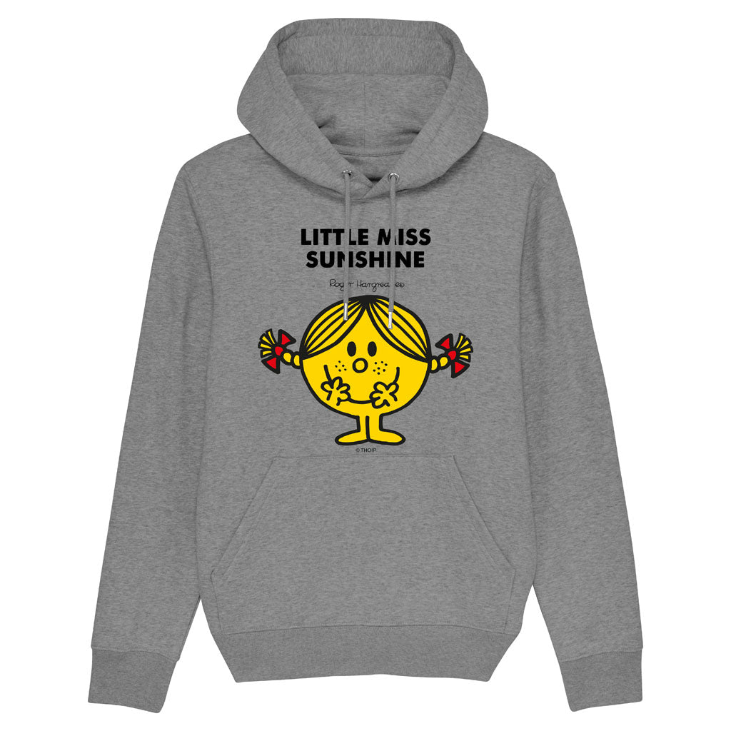 Little Miss Sunshine Organic Hoodie Fun Gift for Birthdays