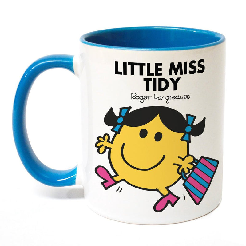 Little Miss Tidy Large Porcelain Colour Handle Mug
