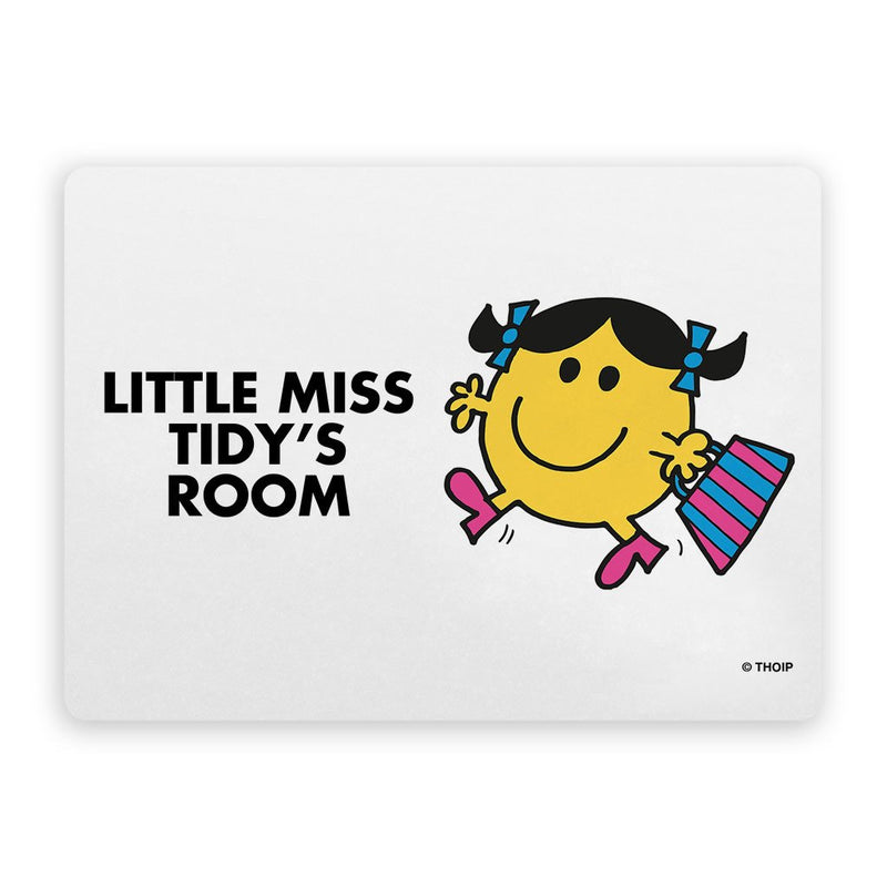 Little Miss Tidy Door Plaque