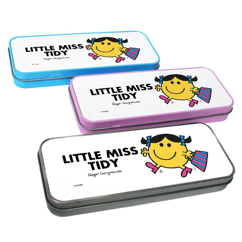 Little Miss Tidy Pencil Case Tin