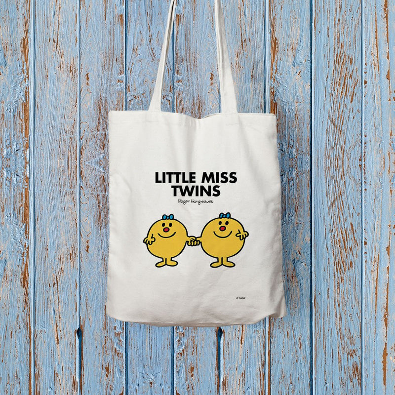 Little Miss Twins Long Handled Tote Bag (Lifestyle)