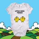 Little Miss Twins Baby Grow