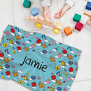 Mr. Men and Little Miss - Clouds Baby Blanket