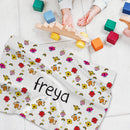 Mr. Men and Little Miss- Rainbows Baby Blanket