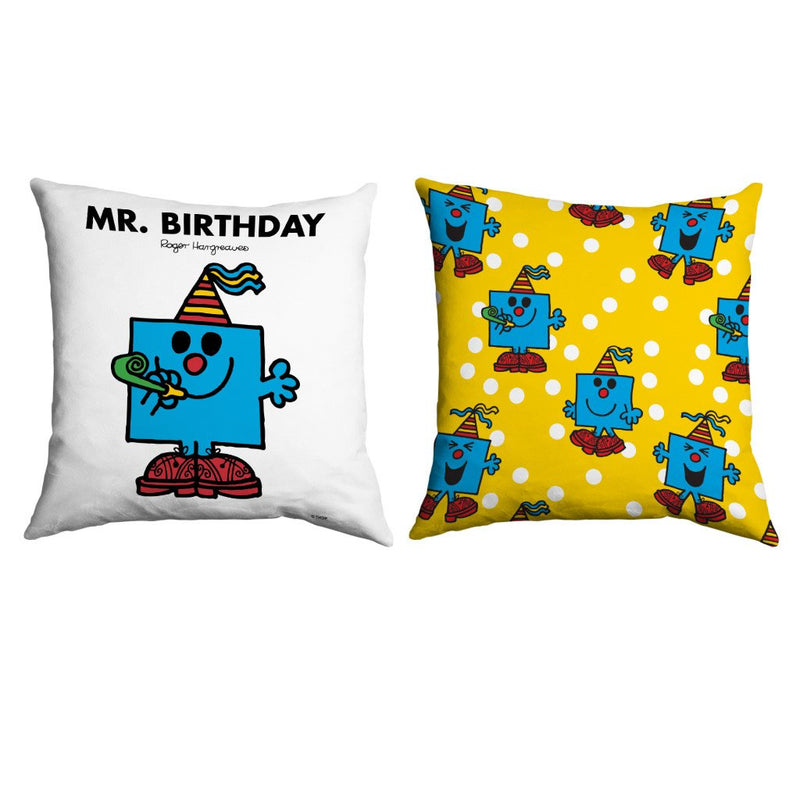 Mr. Birthday Micro Fibre Cushion