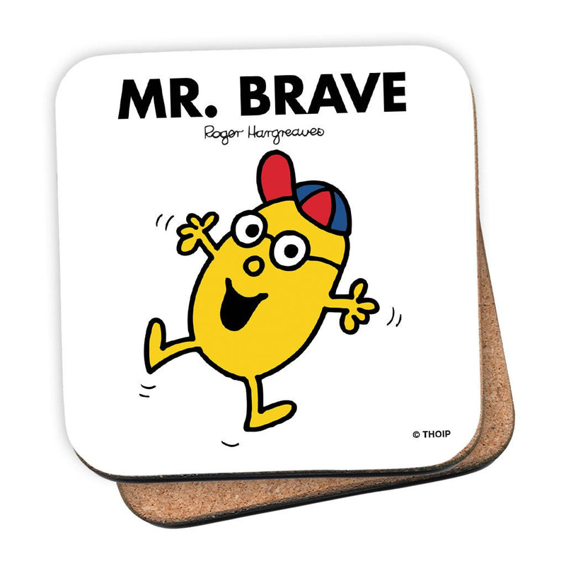 Mr. Brave Cork Coaster