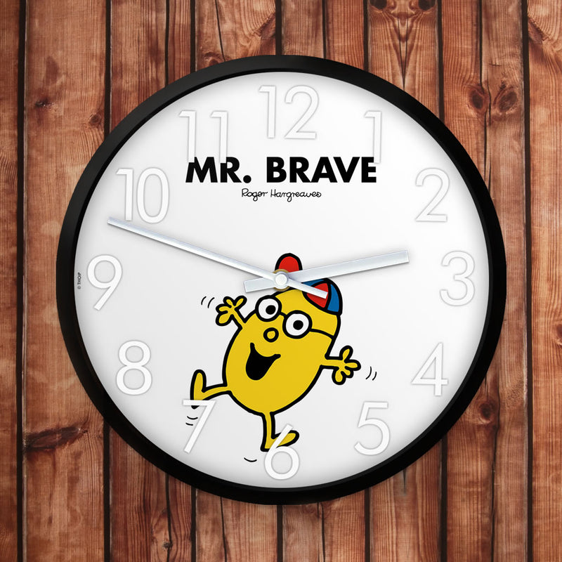 Mr. Brave Personalised Clock (Lifestyle)