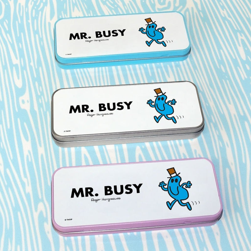 Mr. Busy Pencil Case Tin (Lifestyle)