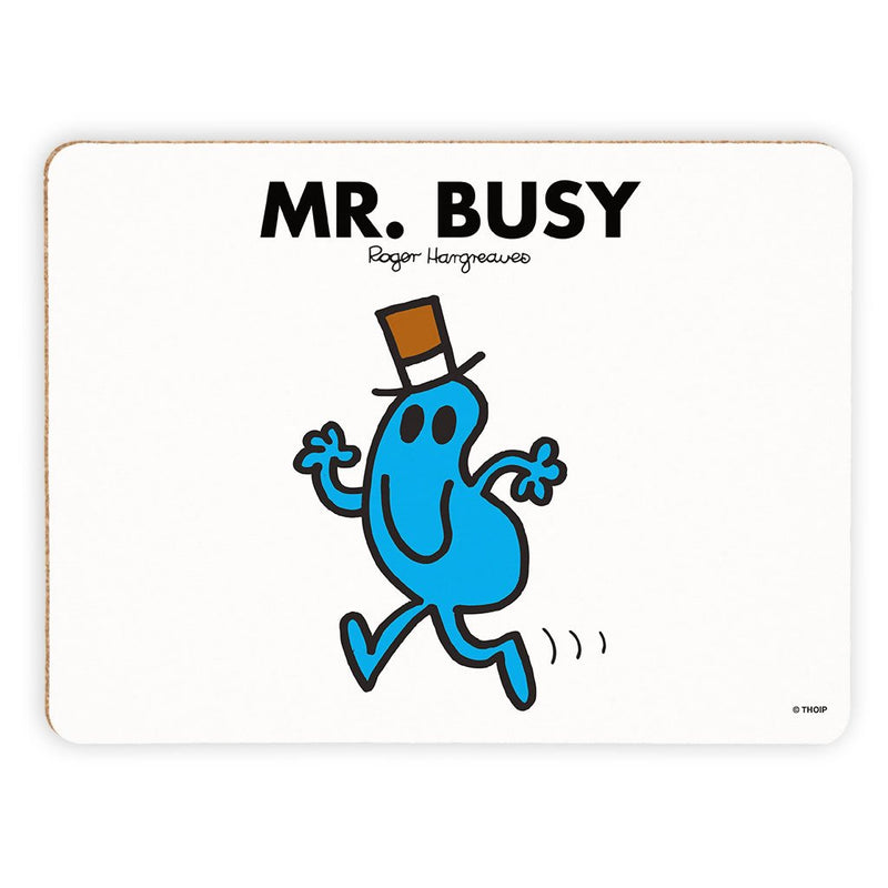Mr. Busy Cork Placemat