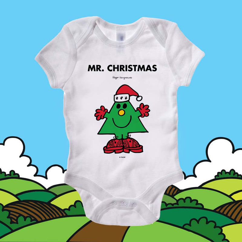 Mr Christmas Baby Grow
