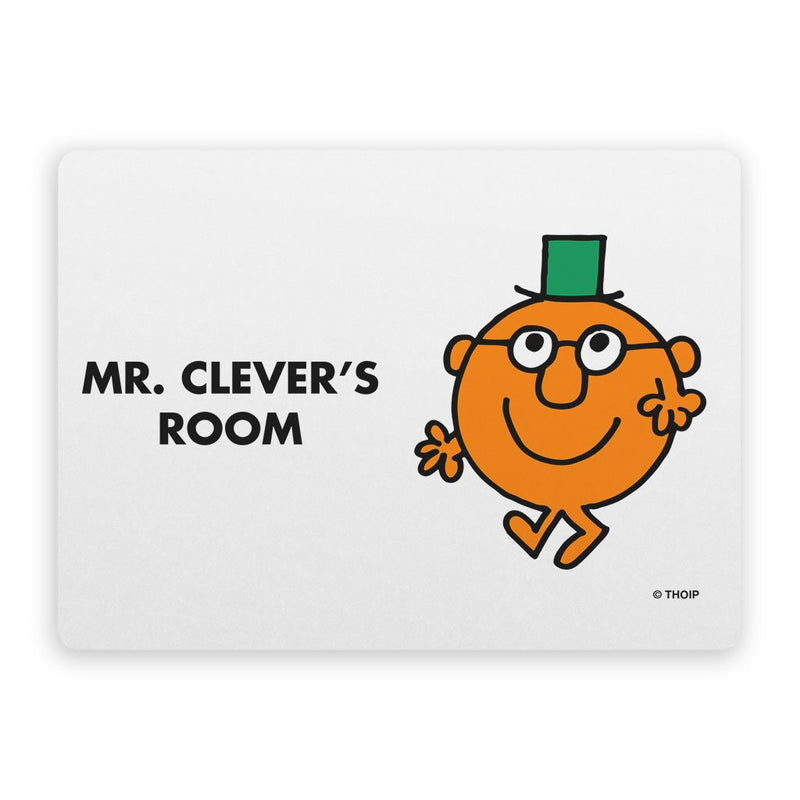 Mr. Clever Door Plaque