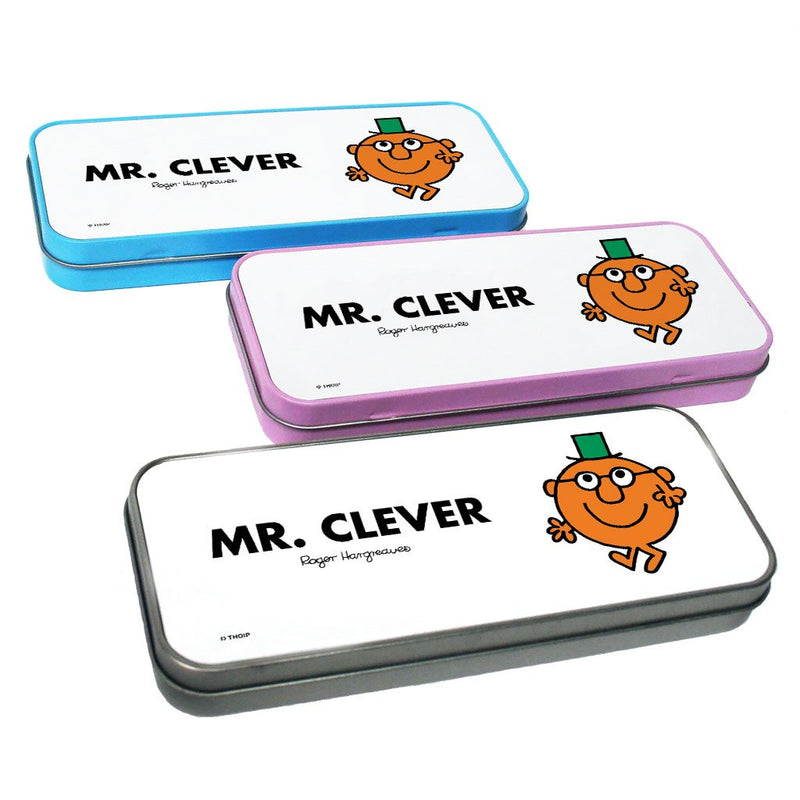 Mr. Clever Pencil Case Tin