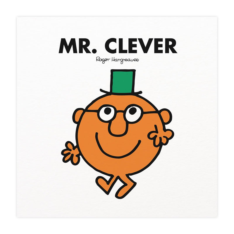 Mr. Clever Mounted Art Print