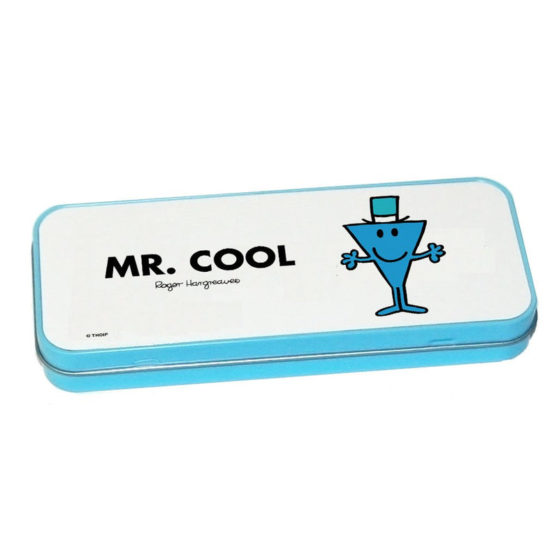 Mr. Cool Pencil Case Tin (Blue)
