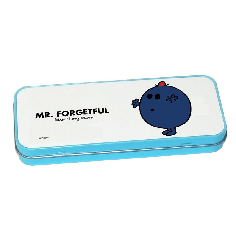 Mr. Forgetful Pencil Case Tin (Blue)