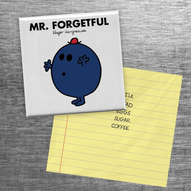 Mr. Forgetful Square Magnet (Lifestyle)
