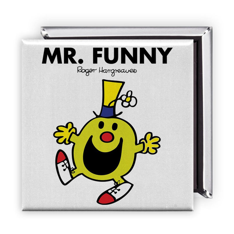 Mr. Funny Square Magnet