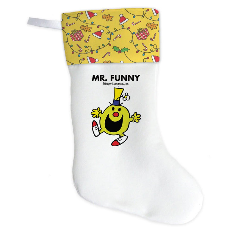 Mr. Funny Christmas Stocking (Front)