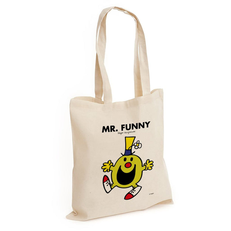 Mr. Funny Long Handled Tote Bag