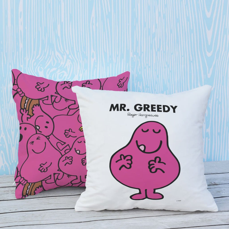 Mr. Greedy Micro Fibre Cushion (Lifestyle)
