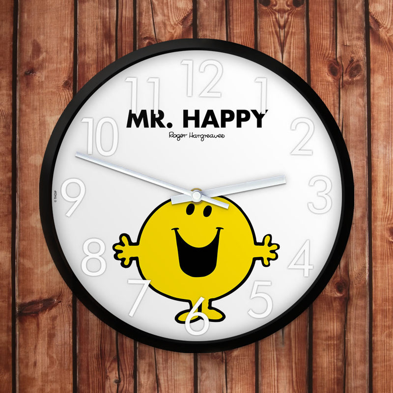 Mr. Happy Personalised Clock (Lifestyle)