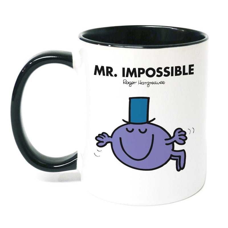 Mr. Impossible Large Porcelain Colour Handle Mug