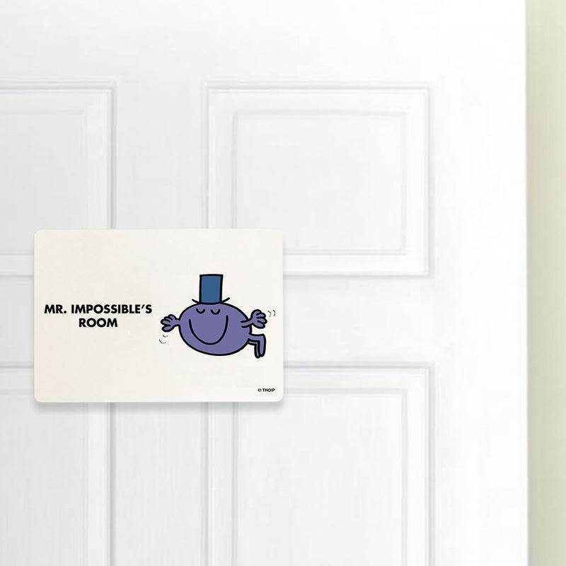Mr. Impossible Door Plaque (Lifestyle)