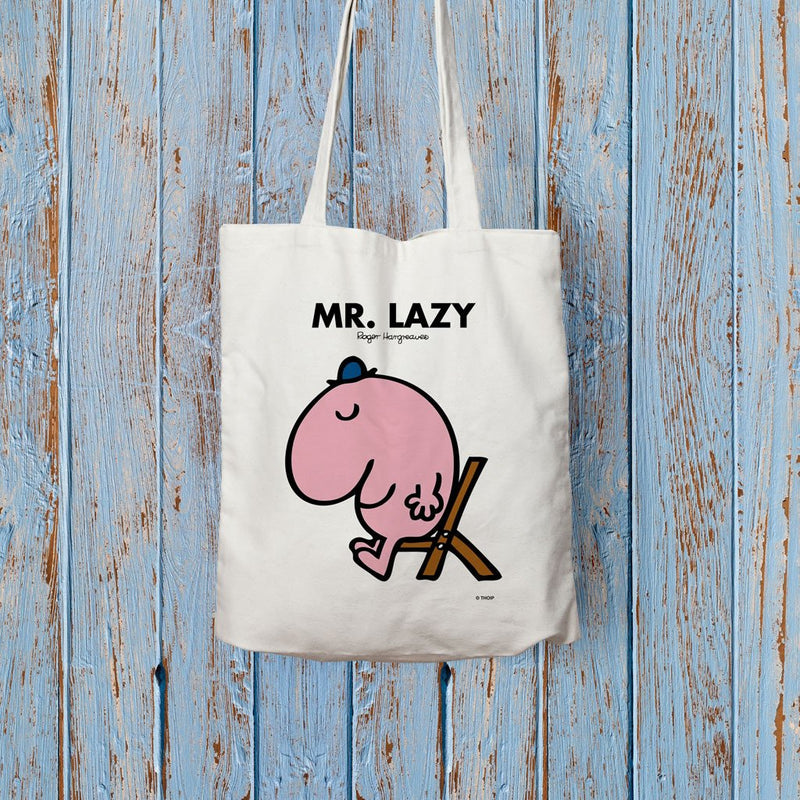 Mr. Lazy Long Handled Tote Bag (Lifestyle)