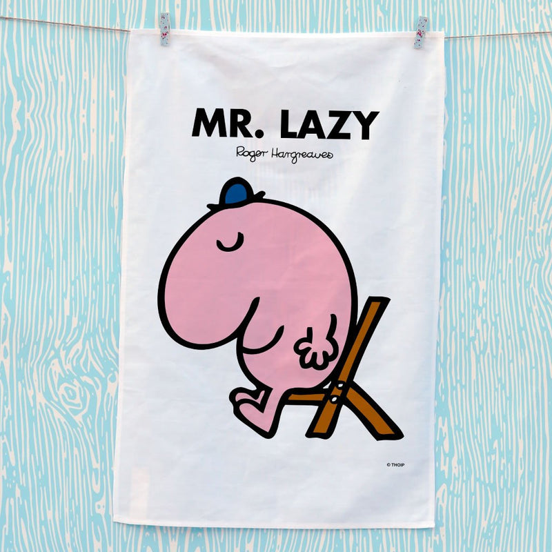 Mr. Lazy Tea Towel (Lifestyle)