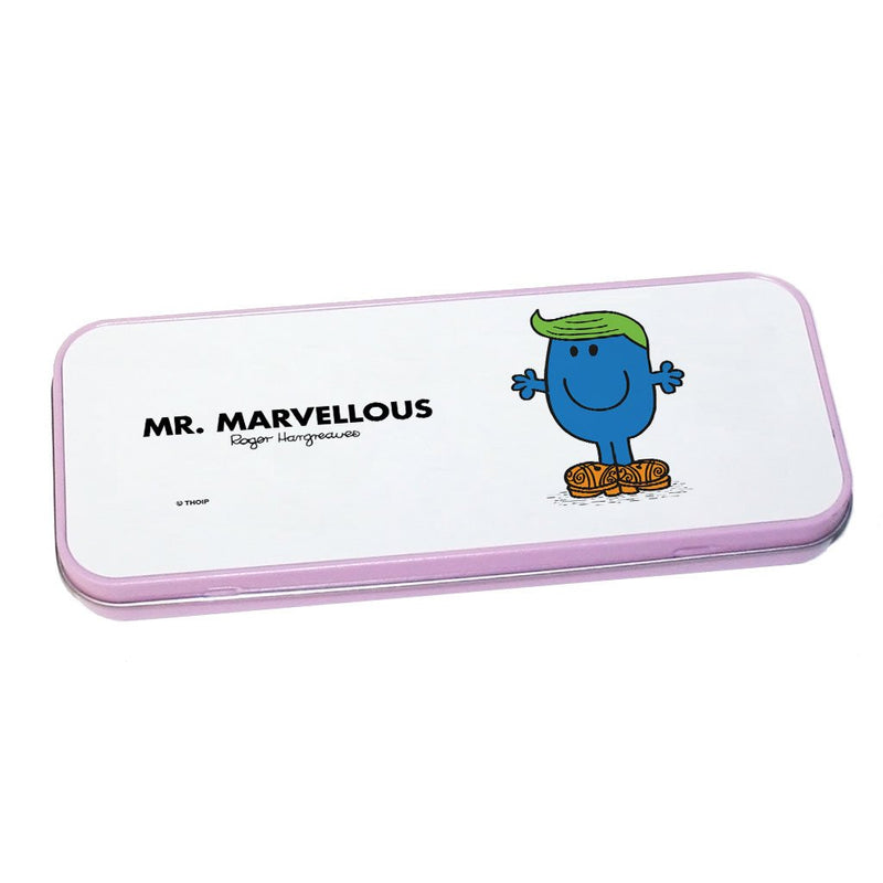 Mr. Marvellous Pencil Case Tin (Pink)
