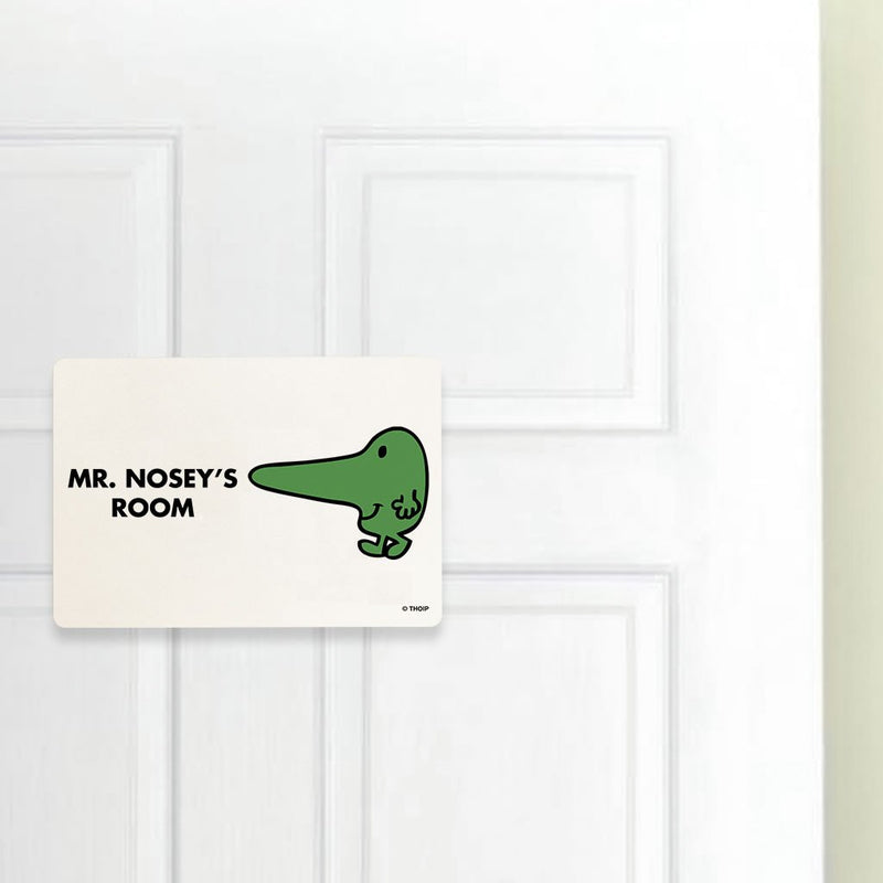 Mr. Nosey Door Plaque (Lifestyle)