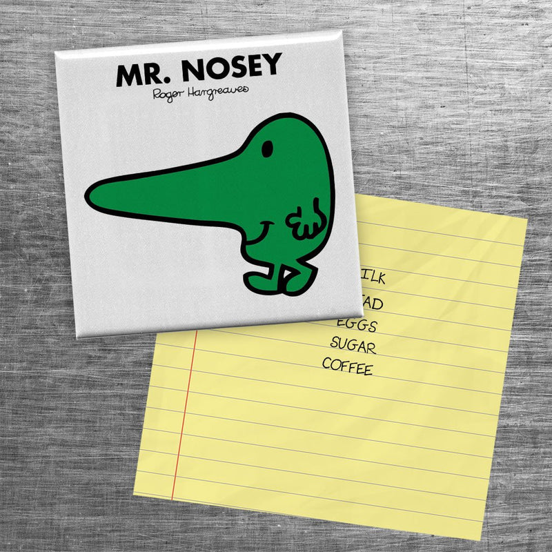 Mr. Nosey Square Magnet (Lifestyle)