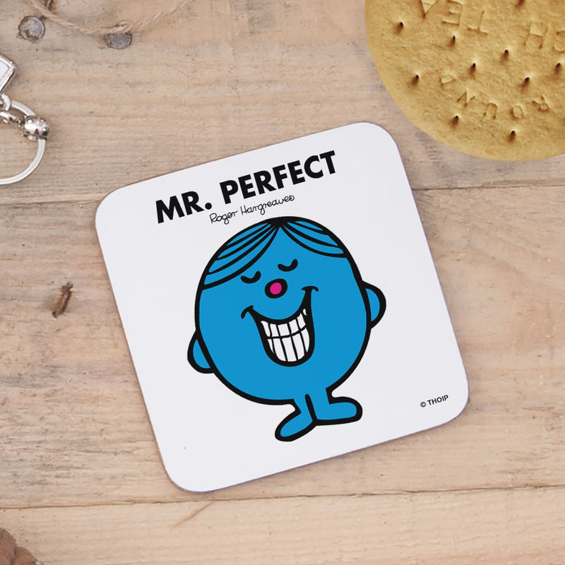 Mr. Perfect Cork Coaster (Lifestyle)