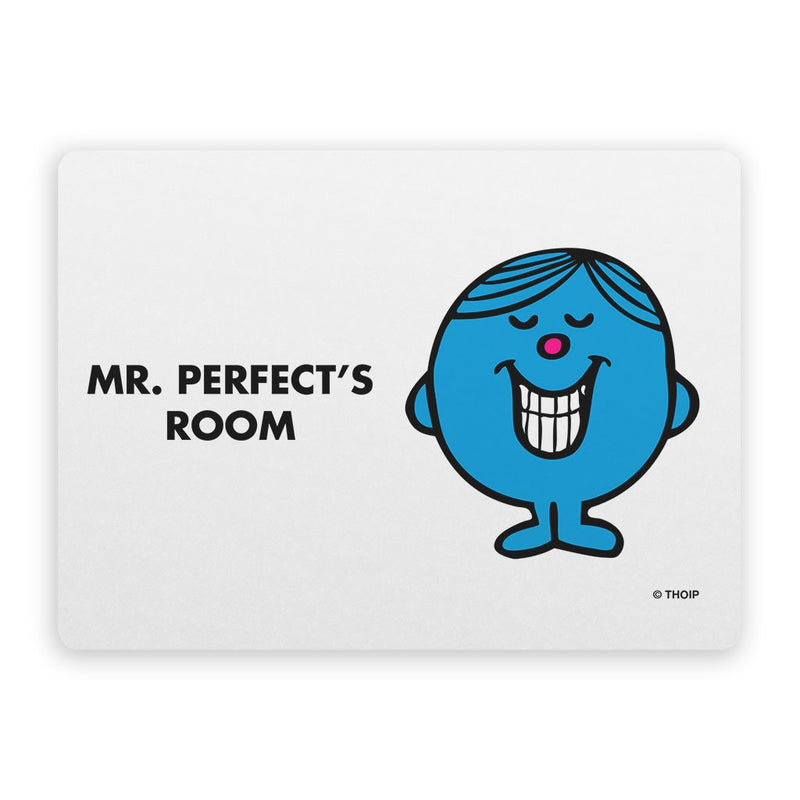 Mr. Perfect Door Plaque