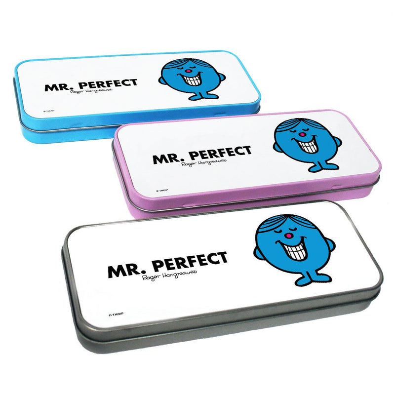 Mr. Perfect Pencil Case Tin