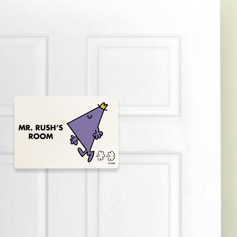 Mr. Rush Door Plaque (Lifestyle)