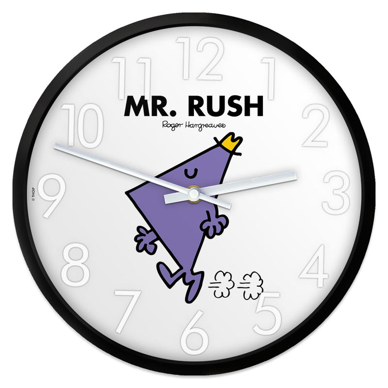 Mr. Rush Personalised Clock