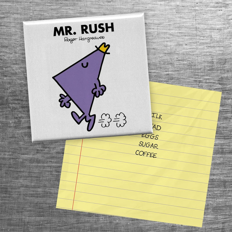 Mr. Rush Square Magnet (Lifestyle)