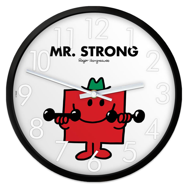 Mr. Strong Personalised Clock