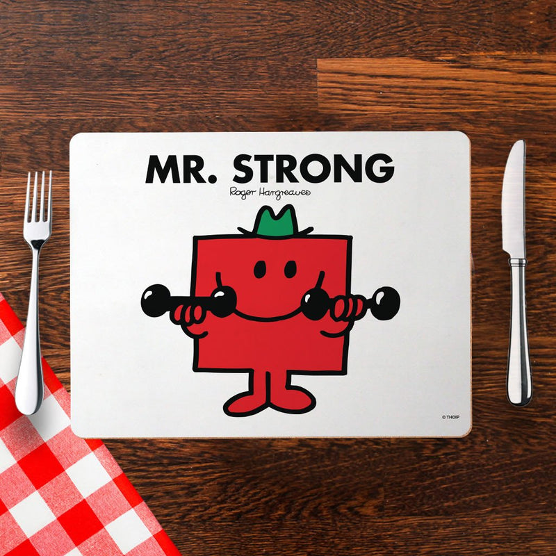 Mr. Strong Cork Placemat (Lifestyle)